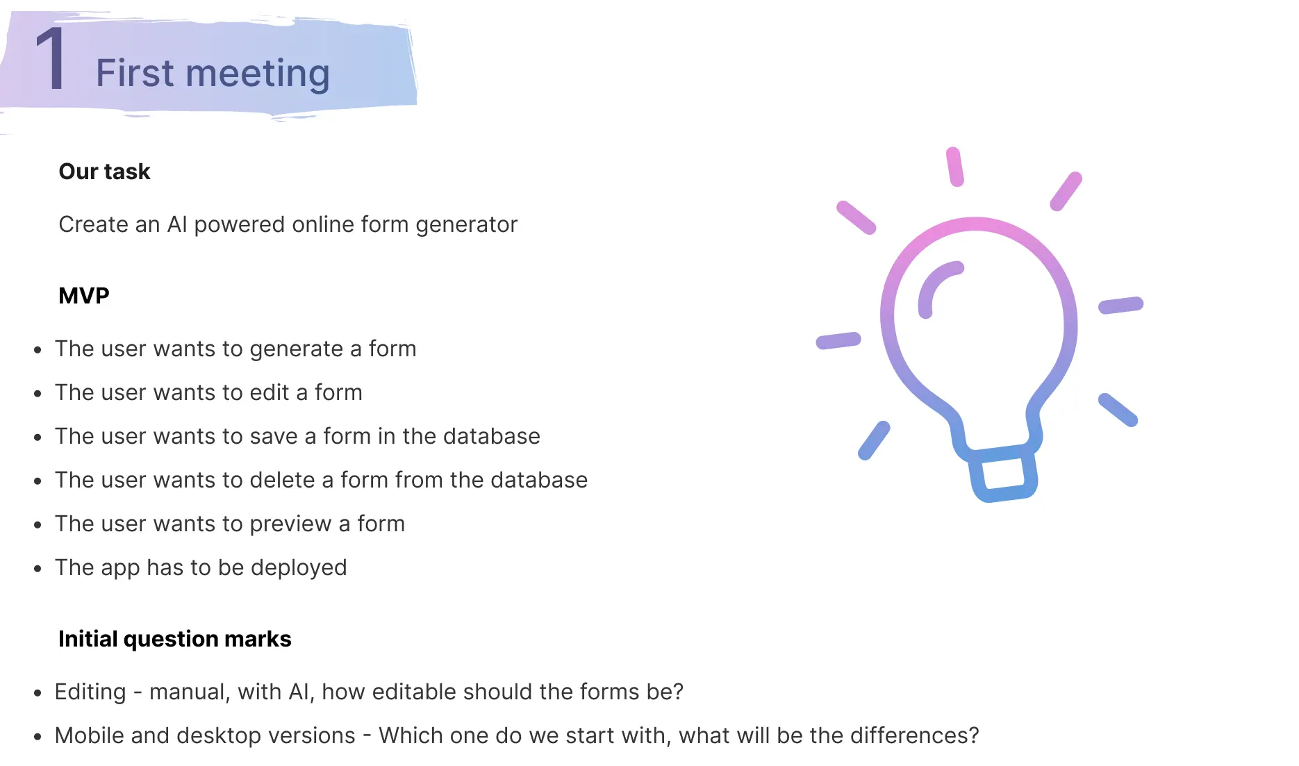 AI Form Generator case study part 3